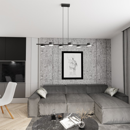 Lampa wisząca SORA 6 BL 1440/6 EMIBIG