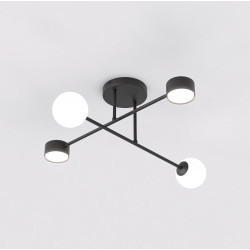 Lampa sufitowa HOLON 4 BLACK 1558/4 EMIBIG