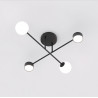 Lampa sufitowa HOLON 4 BLACK 1558/4 EMIBIG