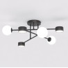 Lampa sufitowa HOLON 6 BLACK 1558/6 EMIBIG