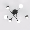 Lampa sufitowa HOLON 6 BLACK 1558/6 EMIBIG