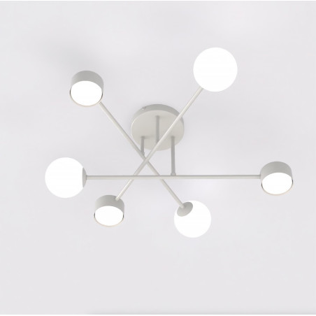 Lampa sufitowa HOLON 6 GRAY 1561/6 EMIBIG