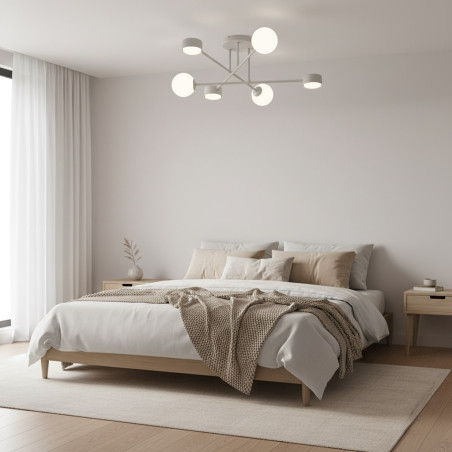Lampa sufitowa HOLON 6 GRAY 1561/6 EMIBIG