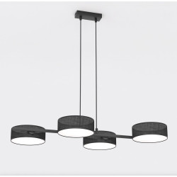 Lampa wisząca DRUMZ 4 BLACK 1562/4 EMIBIG
