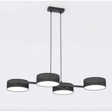 Lampa wisząca DRUMZ 4 BLACK 1562/4 EMIBIG