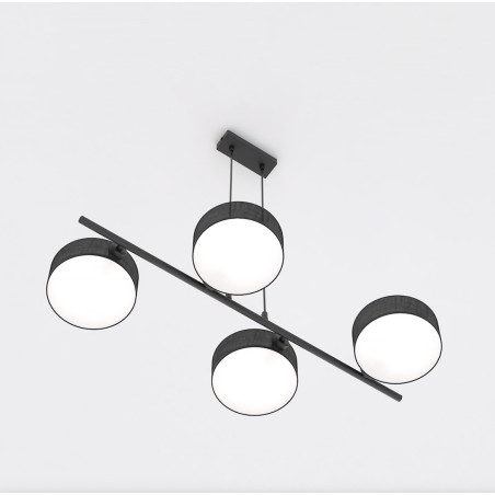 Lampa wisząca DRUMZ 4 BLACK 1562/4 EMIBIG
