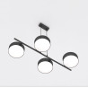 Lampa wisząca DRUMZ 4 BLACK 1562/4 EMIBIG