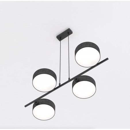 Lampa wisząca DRUMZ 4 BLACK 1562/4 EMIBIG