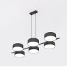 Lampa wisząca DRUMZ 6 BLACK 1562/6 EMIBIG