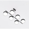 Lampa wisząca DRUMZ 6 BLACK 1562/6 EMIBIG