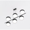 Lampa wisząca DRUMZ 6 BLACK 1562/6 EMIBIG