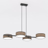 Lampa wisząca DRUMZ 4 BROWN 1563/4 EMIBIG