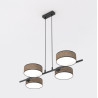 Lampa wisząca DRUMZ 4 BROWN 1563/4 EMIBIG