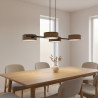 Lampa wisząca DRUMZ 4 BROWN 1563/4 EMIBIG
