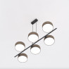 Lampa wisząca DRUMZ 6 BROWN 1563/6 EMIBIG