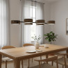 Lampa wisząca DRUMZ 6 BROWN 1563/6 EMIBIG