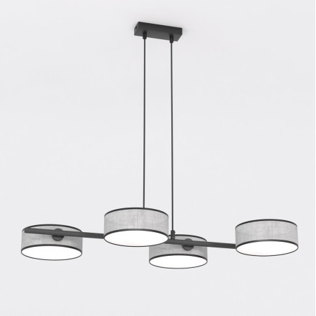 Lampa wisząca DRUMZ 4 GRAY 1564/4 EMIBIG