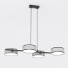 Lampa wisząca DRUMZ 4 GRAY 1564/4 EMIBIG
