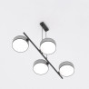 Lampa wisząca DRUMZ 4 GRAY 1564/4 EMIBIG