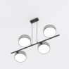 Lampa wisząca DRUMZ 4 GRAY 1564/4 EMIBIG