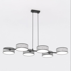 Lampa wisząca DRUMZ 6 GRAY 1564/6 EMIBIG