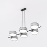Lampa wisząca DRUMZ 6 GRAY 1564/6 EMIBIG