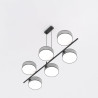 Lampa wisząca DRUMZ 6 GRAY 1564/6 EMIBIG