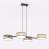 Lampa wisząca DRUMZ 4 RATTAN 1565/4 EMIBIG