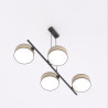 Lampa wisząca DRUMZ 4 RATTAN 1565/4 EMIBIG