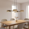 Lampa wisząca DRUMZ 4 RATTAN 1565/4 EMIBIG