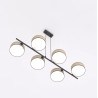 Lampa wisząca DRUMZ 6 RATTAN 1565/6 EMIBIG
