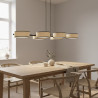 Lampa wisząca DRUMZ 6 RATTAN 1565/6 EMIBIG