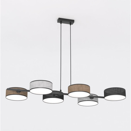 Lampa wisząca DRUMZ 6 MIX1 1566/6 EMIBIG