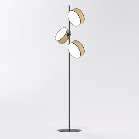 Lampa podłogowa DRUMZ LP3 RATTAN 1565/LP3 EMIBIG