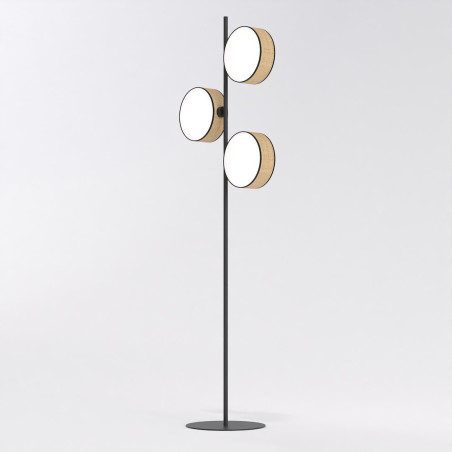 Lampa podłogowa DRUMZ LP3 RATTAN 1565/LP3 EMIBIG