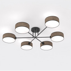 Lampa sufitowa MAGA 6 BROWN 1569/6 EMIBIG
