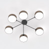 Lampa sufitowa MAGA 6 BROWN 1569/6 EMIBIG