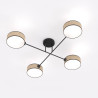 Lampa sufitowa MAGA 4 RATTAN 1571/4 EMIBIG