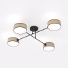 Lampa sufitowa MAGA 4 RATTAN 1571/4 EMIBIG