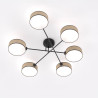 Lampa sufitowa MAGA 6 RATTAN 1571/6 EMIBIG