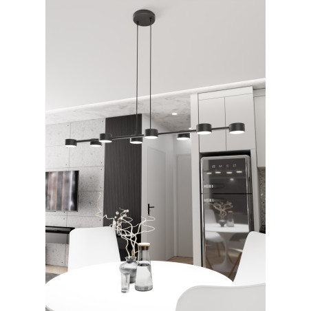 Lampa wisząca MEGARA 8 BL 1439/8 EMIBIG
