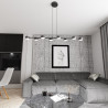 Lampa wisząca MEGARA 8 BL 1439/8 EMIBIG