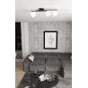Lampa sufitowa KAIRO 3 BL OPAL 1446/3 EMIBIG