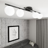 Lampa sufitowa KAIRO 4 BL OPAL 1446/4 EMIBIG