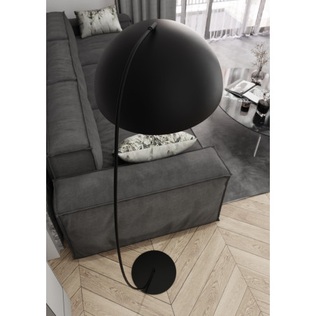 Lampa podłogowa ARCOS LP1 BL BLACK 1468/1 EMIBIG