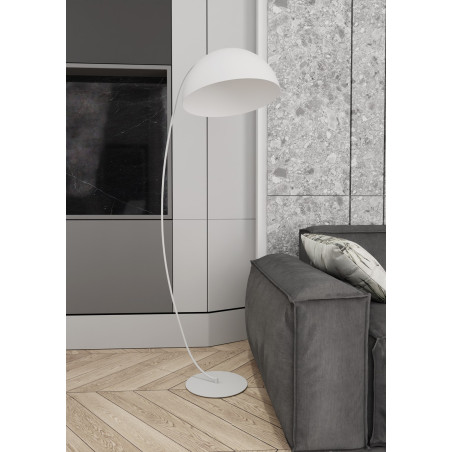 Lampa podłogowa ARCOS LP1 WH WHITE 1470/1 EMIBIG
