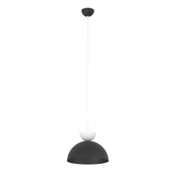 Lampa wisząca LUNARO 1S BL BLACK/WHITE 1472/1S EMIBIG