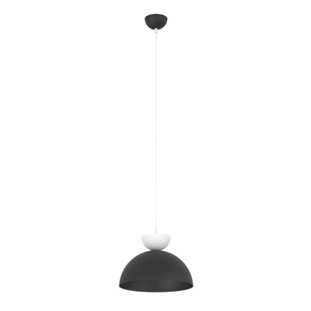 Lampa wisząca LUNARO 1S BL BLACK/WHITE 1472/1S EMIBIG