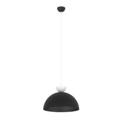 Lampa wisząca LUNARO 1L BL BLACK/WHITE 1472/1L EMIBIG