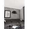 Lampa wisząca LUNARO 1L BL BLACK/WHITE 1472/1L EMIBIG